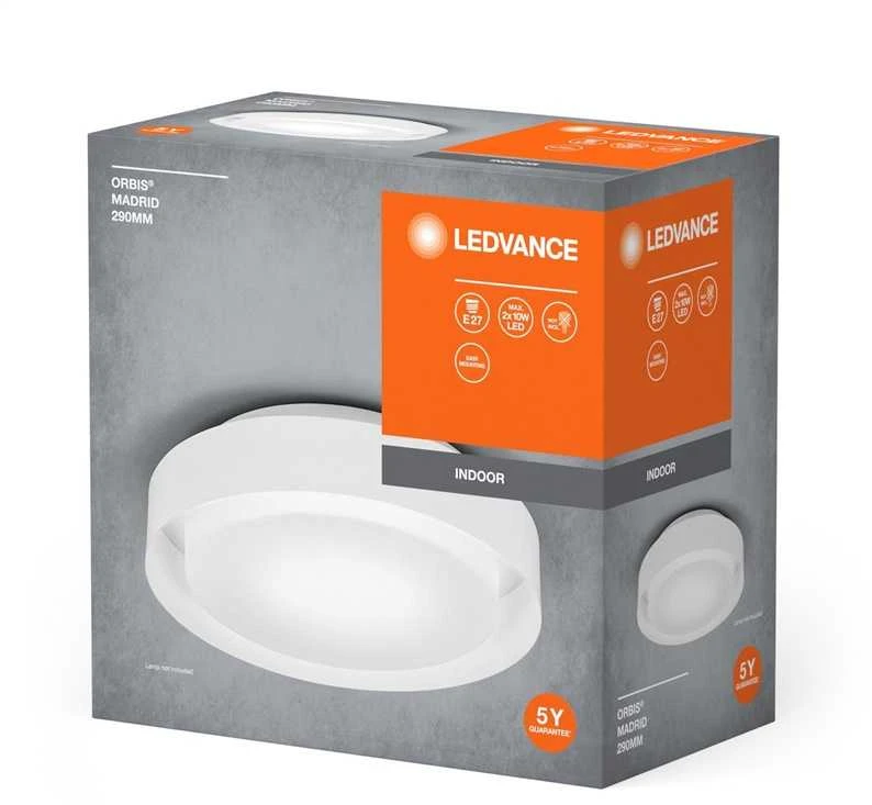 Lubinis šviestuvas Osram Šviestuvas plafonas Ledvance ORBIS, 20 W, E27