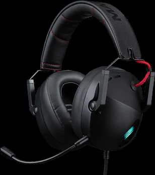 Mad Catz P.I.L.O.T. 5 ausinės su raudona jungtimi