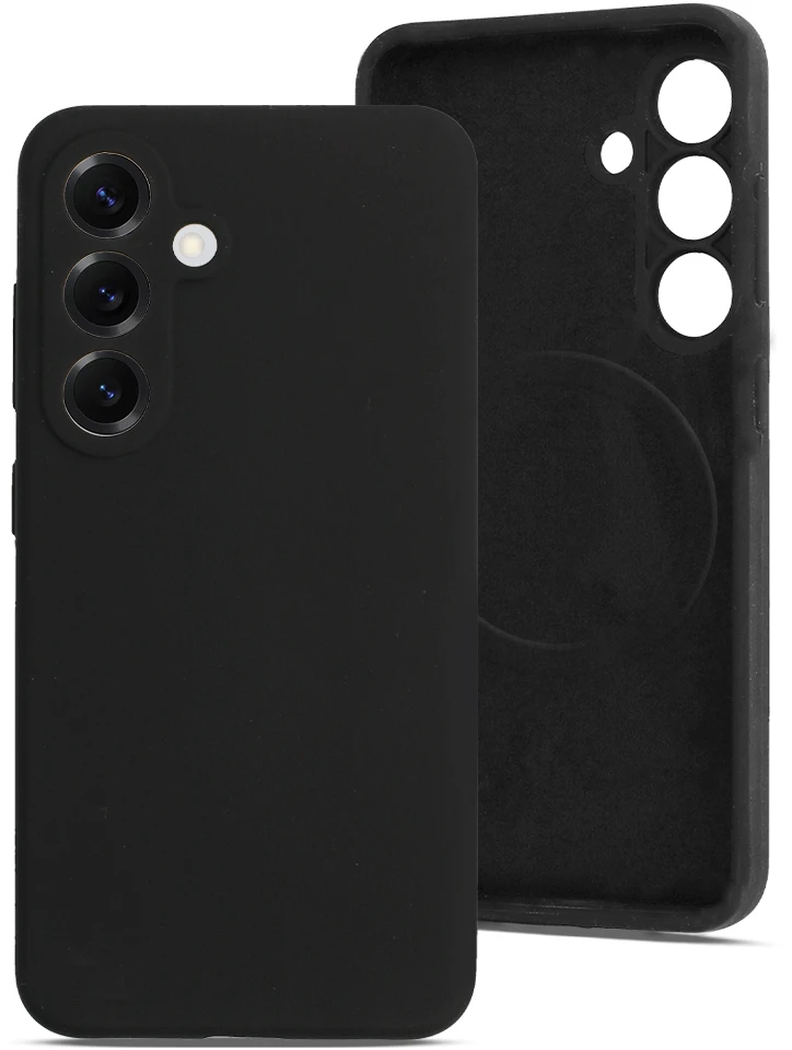 Fusion Accessories MagColor Pure dėklas skirtas Samsung Galaxy S26 Ultra juodos spalvos