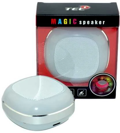 Fusion Accessories MAGIC TEL1 nešiojama kolonėlė su Buetooth, Radija ir spalvotomis LED šviesomis