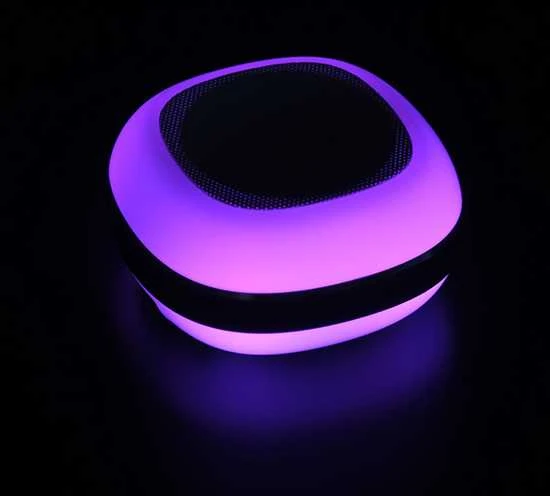 Fusion Accessories MAGIC TEL1 nešiojama kolonėlė su Buetooth, Radija ir spalvotomis LED šviesomis