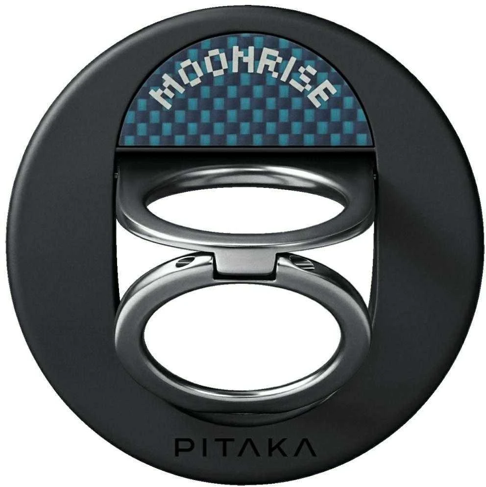 Magnetinis laikiklis PITAKA MagEZ Grip 3 MagSafe telefonui, skirtas mėnulio pakilimui