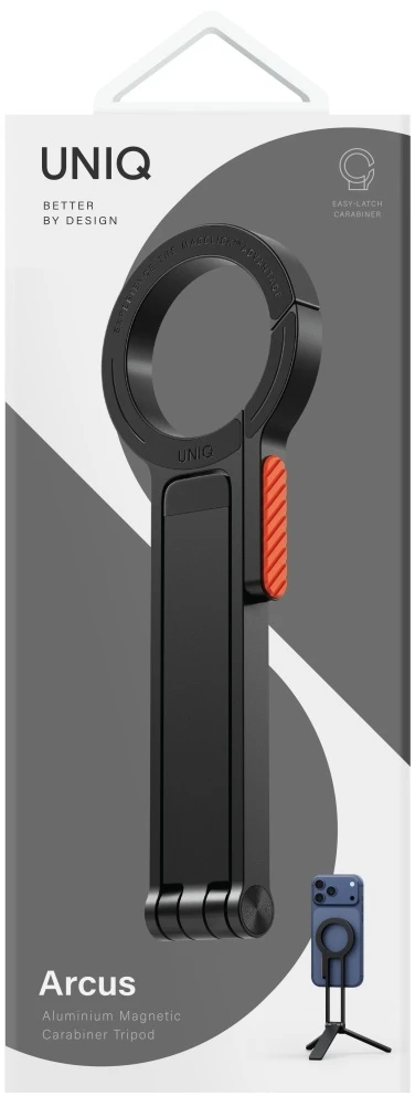 Magnetinis laikiklis UNIQ Arcus TriPod stovas juodos spalvos