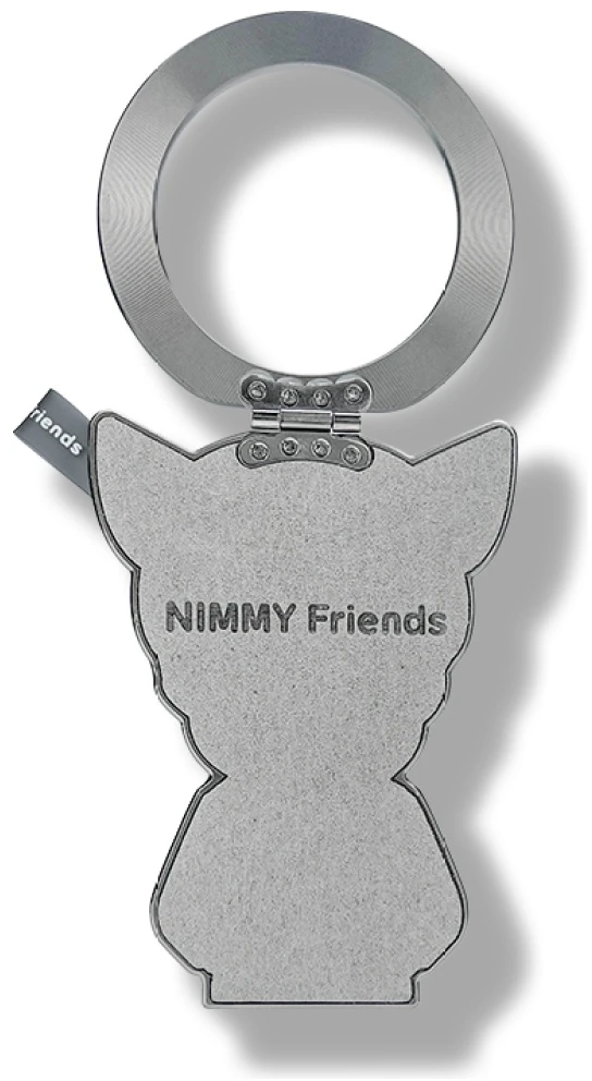 Magnetic pendant Nimmy Cool&Cute 2.0 Dog pilkos spalvos