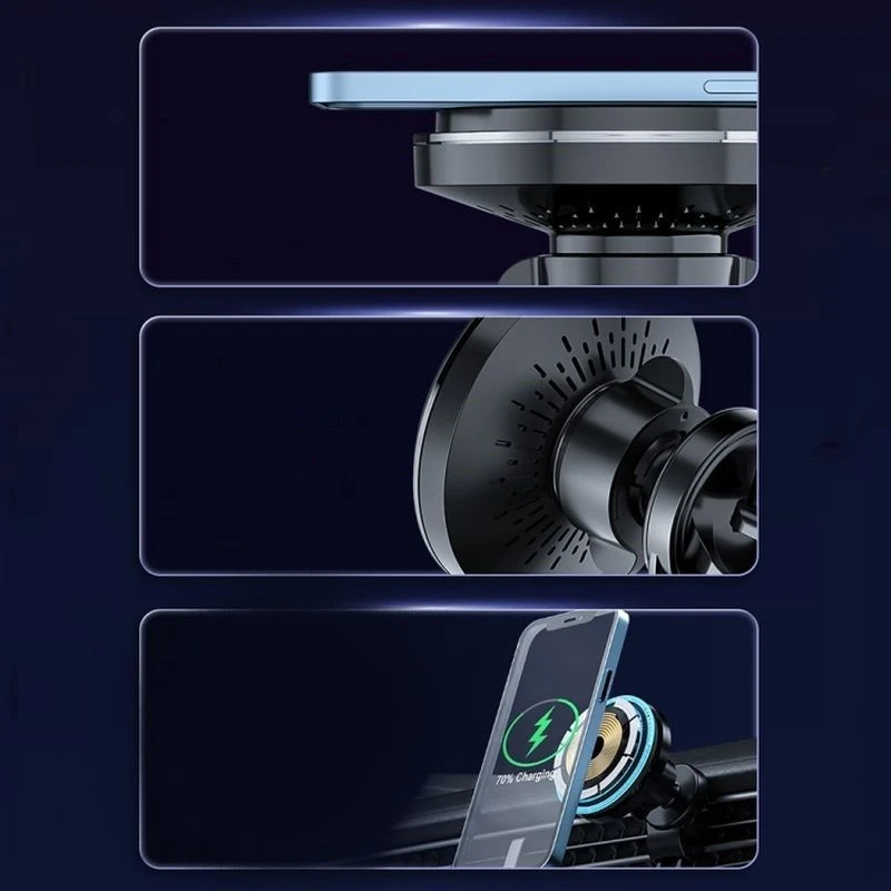 MAGNETINIS BELAIDIS SKAIDRUS AUTOMOBILINIS LAIKIKLIS T-PHOX iMAG