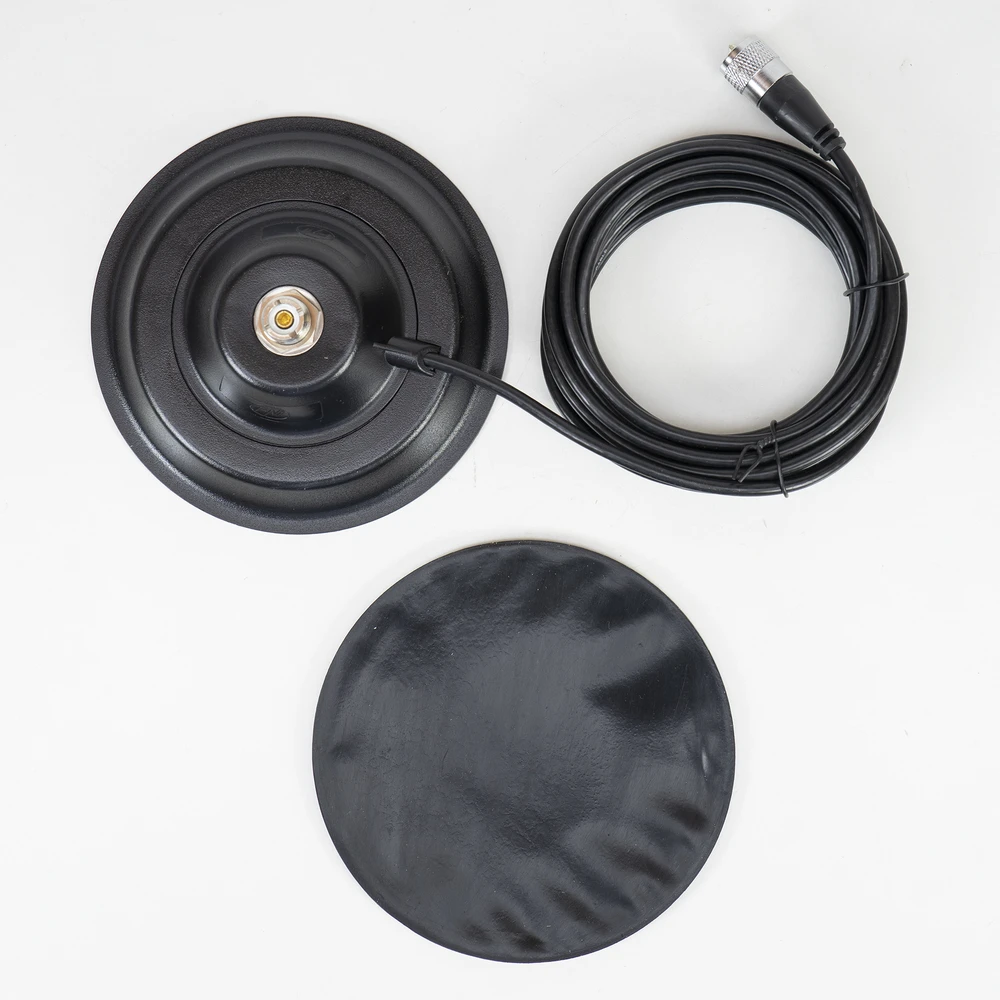 Magnetinis pagrindas PNI 145 / PL 145mm su 4m kabeliu ir PL259 jungtimi