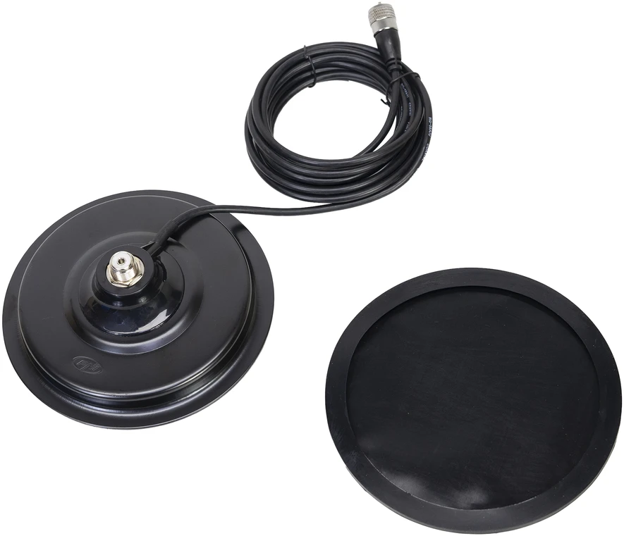 Magnetinis pagrindas PNI 170/PL 170 mm, plonas, su 4m kabeliu ir PL259 jungtimi