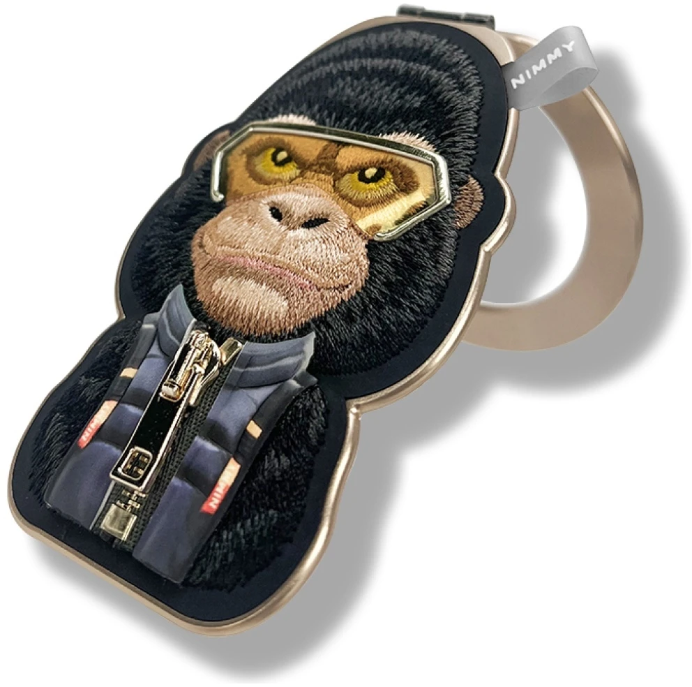 Magnetic Pendant Nimmy Cool&Cute 2.0 Gorilla juodos spalvos