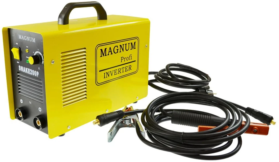 Magnum INVERTERINIS SUVIRINIMO APARATAS SNAKE 200P 200A KPL. SNA200PK