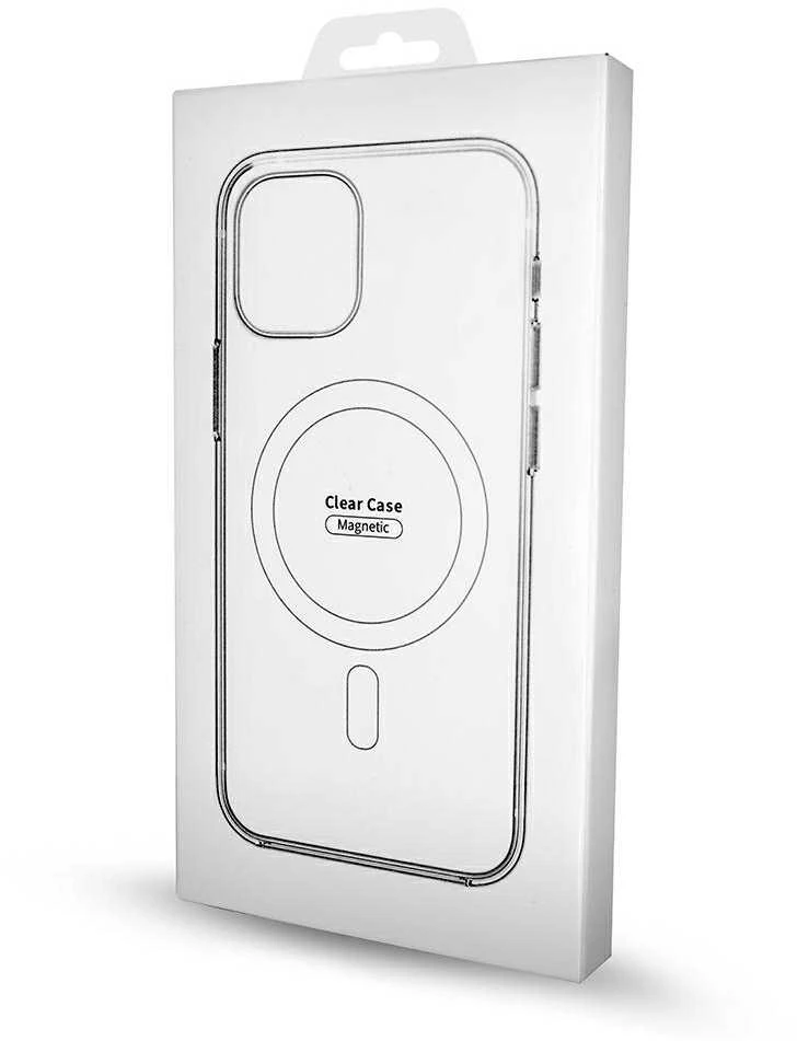 MagSafe Case dėklas jūsų telefonui Apple iPhone 13 Max skaidrus
