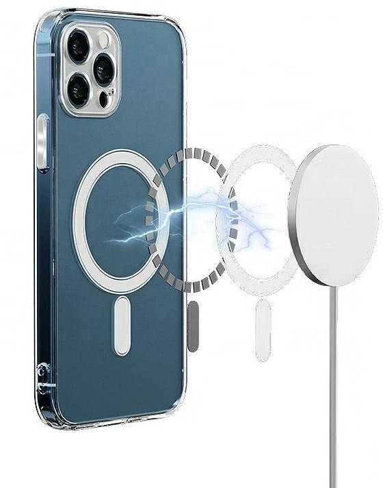 MagSafe Case dėklas jūsų telefonui Apple iPhone 14 Pro Max skaidrus