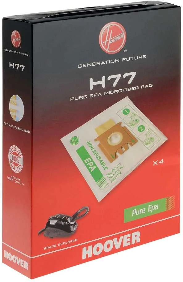 Dulkių maišelis Hoover H77