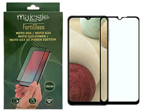 MajesticLine Apsauginis stiklas Moto G04 /G24/G24 Power box
