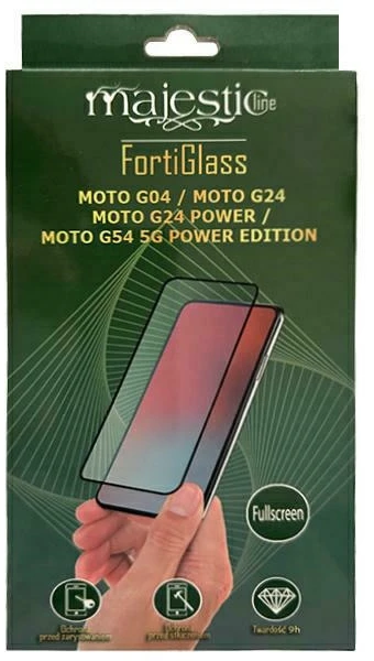 MajesticLine Apsauginis stiklas Moto G04 /G24/G24 Power box