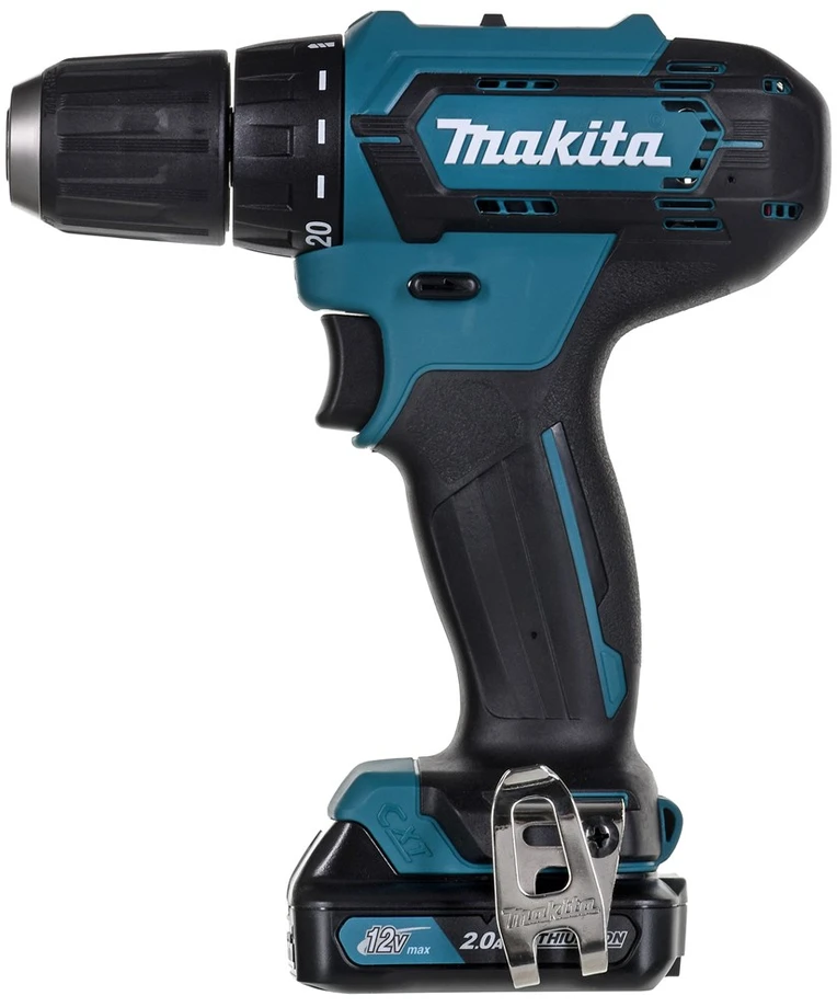 Makita Akumuliatorinis gręžtuvas DF333DWAE 12V Max, 2x2,0Ah