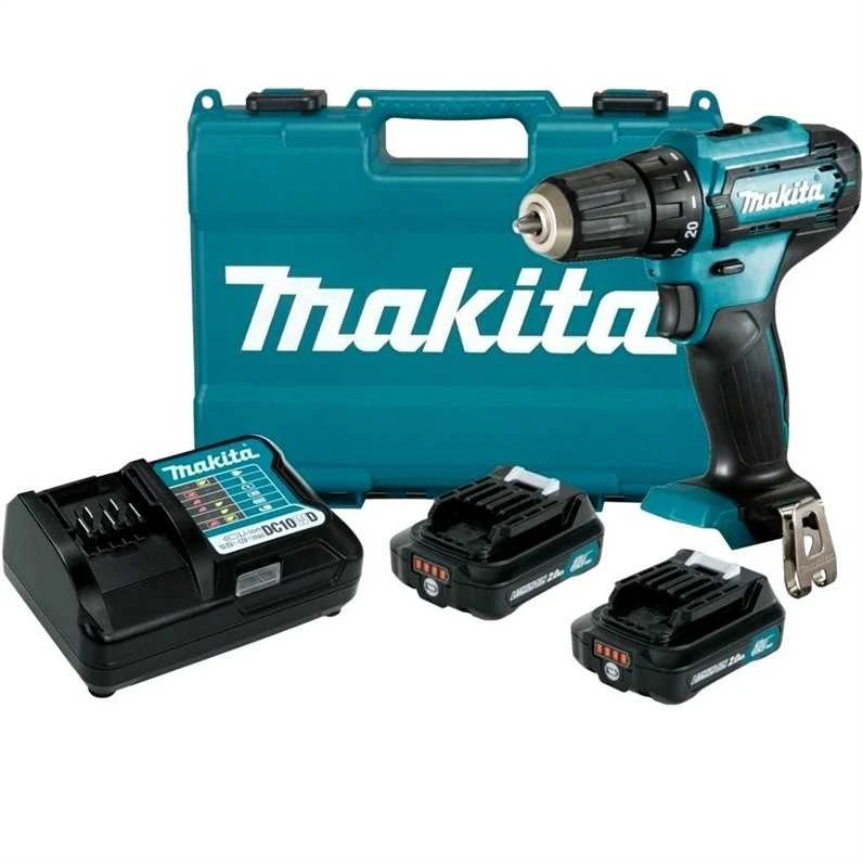 Makita Akumuliatorinis gręžtuvas DF333DWAE 12V Max, 2x2,0Ah