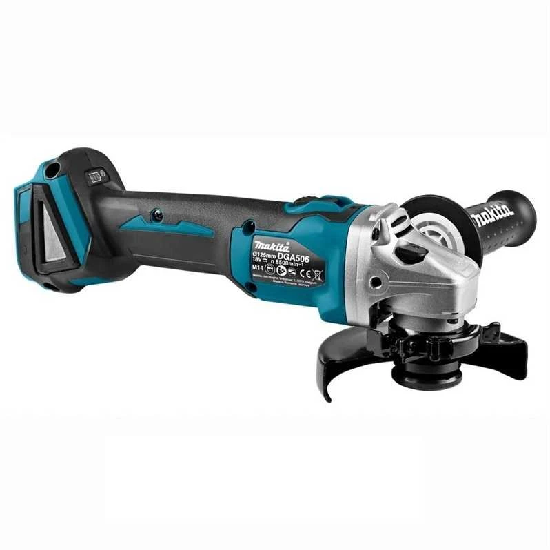 Makita Akumuliatorinis kampinis šlifuoklis DGA506Z 18V, 125mm (Be akum. ir kroviklio)