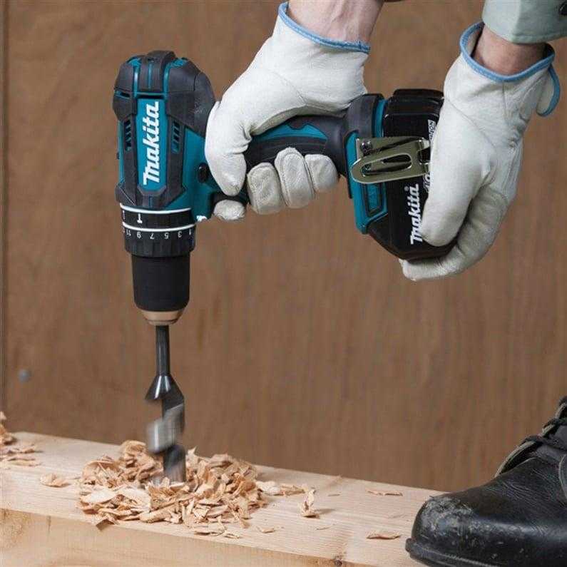 Makita DHP482RTJ Akumuliatorinis smūginis gręžtuvas, 18 V, 2x 5,0 Ah Li-ion, 62/36 Nm, 1,7kg, LED, MAKPACK