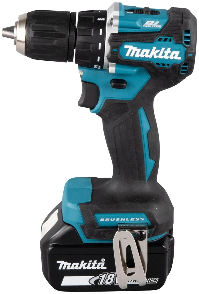 Makita DDF487RAJ Akumuliatorinis gręžtuvas 18V, 2x 2,0 Ah Li-ion, 40/23NM, BL-motor, MAKPACK