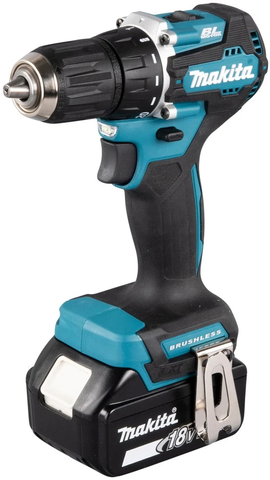 Makita DDF487RAJ Akumuliatorinis gręžtuvas 18V, 2x 2,0 Ah Li-ion, 40/23NM, BL-motor, MAKPACK