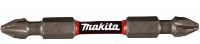 Makita Torsion sukimo antgalis Dbl-End, PH2-65mm, 2vnt. Impact Premier E-06286 PH2 - PH2 • 65 mm • Dbl-End • 1/4" • 2 vnt