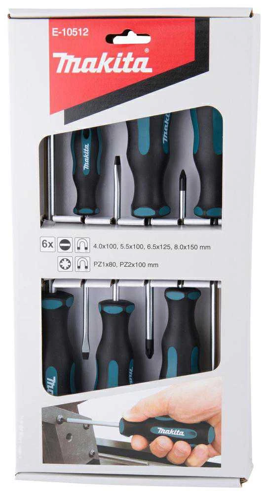 Makita Atsuktuvų rinkinys 6 vnt E-10512