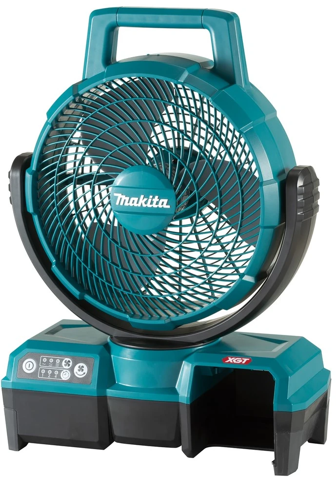 Makita CF001GZ Ventiliatorius XGT, 40V Max, 235mm su automatinio sukiojimo funkcija, "Z" versija - komplektuojamas be akumuliatoriaus ir kroviklio