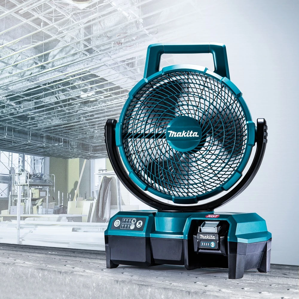 Makita CF001GZ Ventiliatorius XGT, 40V Max, 235mm su automatinio sukiojimo funkcija, "Z" versija - komplektuojamas be akumuliatoriaus ir kroviklio