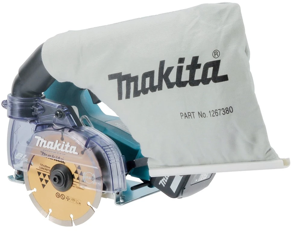 Akumuliatorinis diskinis pjūklas Makita DCC500Z; 18 V (be akumuliatoriaus ir pakrovėjo)