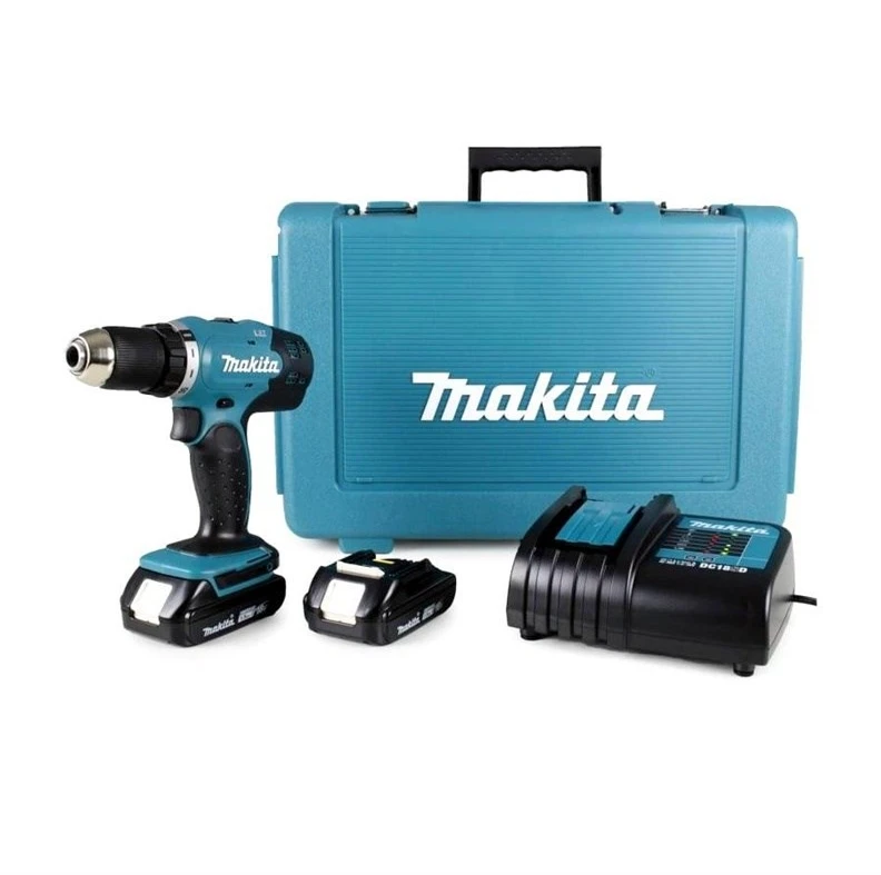 Makita DDF453SYE Akumuliatorinis gręžtuvas, 18 V, 2x 1,5Ah Li-ion, 42/27 Nm, 1,7kg