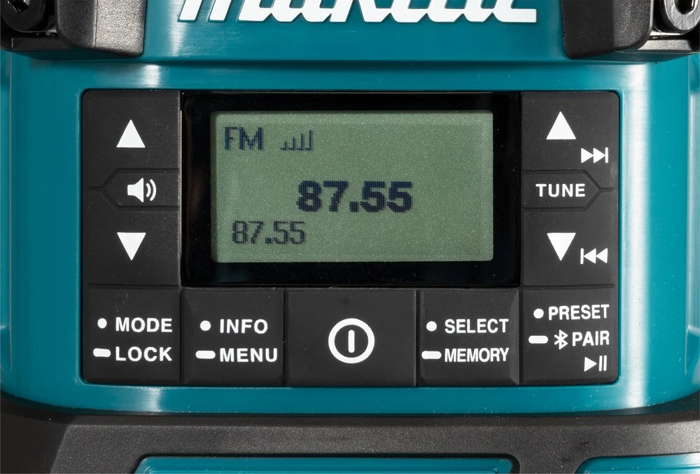 Makita Akumuliatorinis LXT® žibintas / radijas DMR056 14,4V / 18V • 1 000 lx • DAB/DAB+