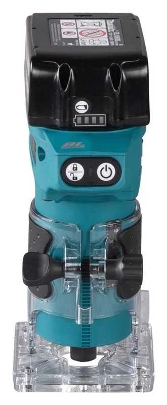 Makita DRT52Z Akumuliatorinis freza 6mm, 30.000 r/min, komplektuojama be akumuliatorių ir kroviklio!