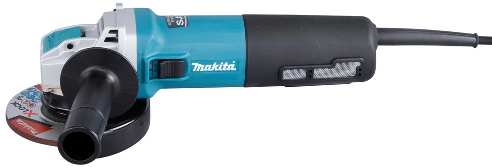 Makita GA5080RX02 Kampinis šlifuoklis 1400W, 125mm, X-LOCK, SJS, AVT