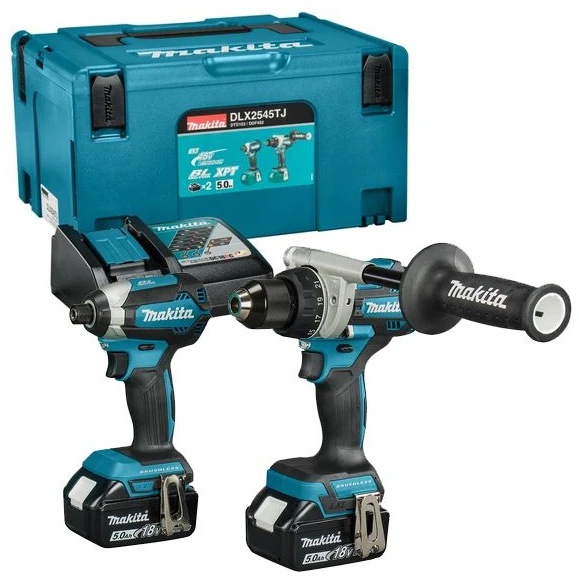 MAKITA KOMPLEKTAS COMBO 18V DLX2544TJ (DDF492 , DTD153)