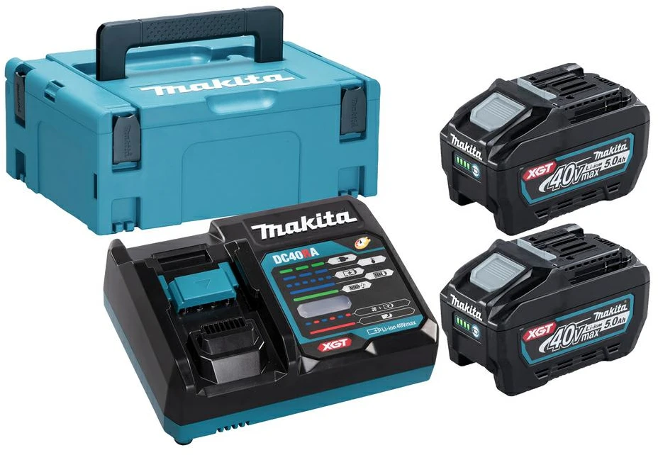 Makita Akumuliatorių ir kroviklio komplektas CXT® 197658-5 12Vmax • BL1021B x2 • DC10SB • CXT®