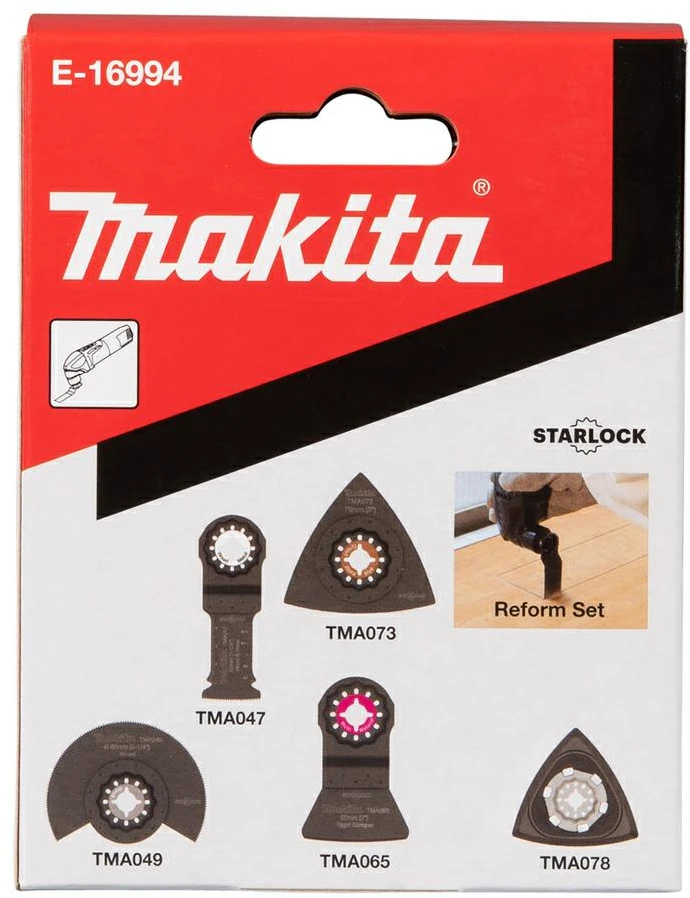 Makita Priedai universaliems švytuokliniams įrankiams su STARLOCK tvirtinimu. E-16994