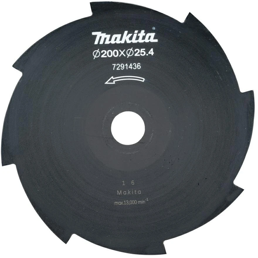 Makita 8-ašmenų krūmapjovės peilis, 200MM 191Y44-2