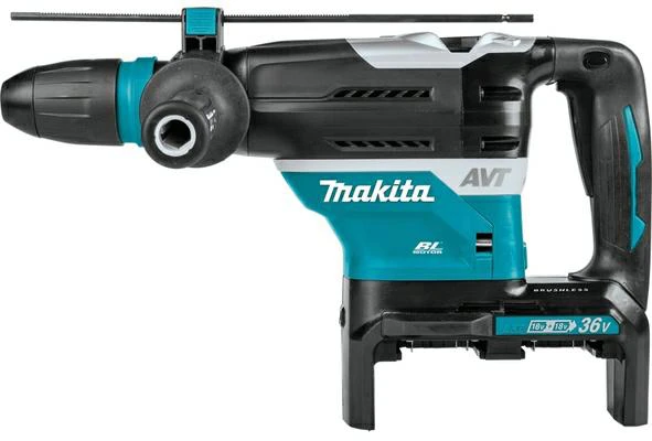 Makita DHR400ZKUN Akumuliatorinis perforatorius, 2X18 V, SDS-MAX, 8J LED, AWS, AFT, Be akumuliatorių ir kroviklio!