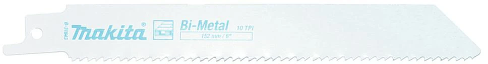 Makita Tiesinio pjūklo pjūkleliai BIM 152x0,9mm (10tpi), 5Vnt. B-31843