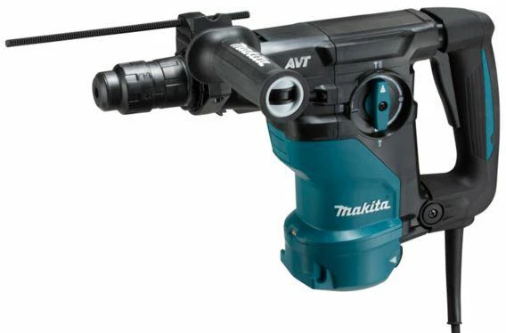 MAKITA SDS-PLUS 1050W GRĘŽIMO IR PRIVERIMO KJŪKAS 3.9J AVT LED + LAIKIKLIS + DX11 HR3012FCWJ