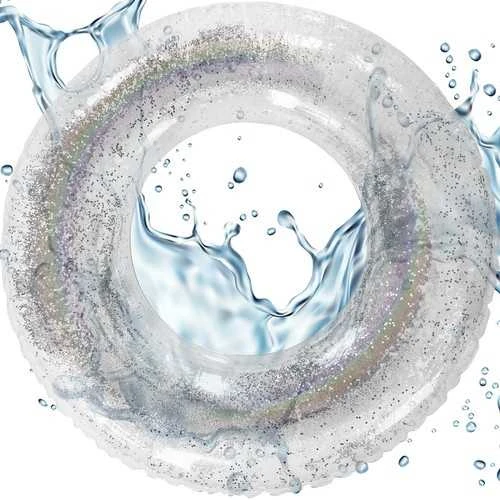 Pripučiamas žiedas su blizgučiais Malatec 20930