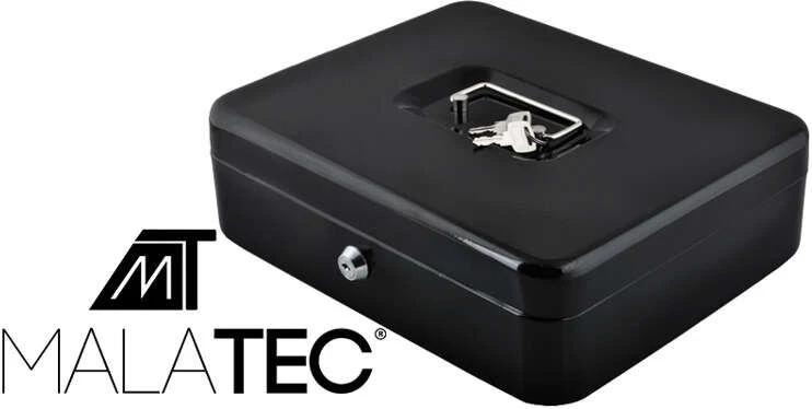 Malatec Didelė metalinė pinigų dėžutė