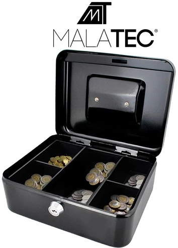 Malatec Rakinama metalinė pinigų dėžutė seifas