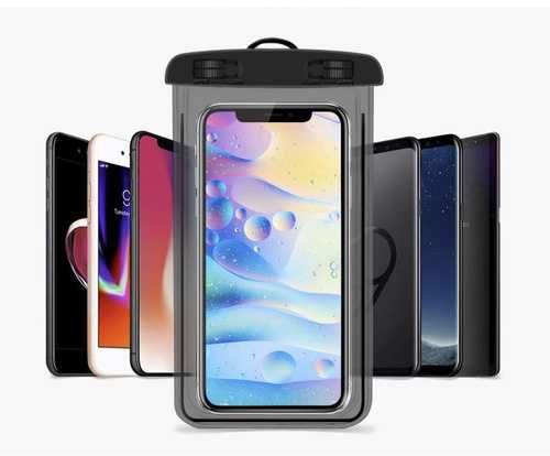 Malatec Atsparus vandeniui Phone Case - Juodas 23414