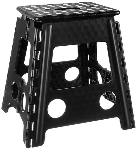 Malatec Juoda sulankstoma taburetė 39 cm