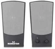 Kompiuterio kolonėlės Manhattan 2150 Series 2.0 Speaker System, USB, juodos spalvos, 161725