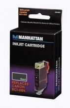MANHATTAN inkjet cartridge replaces CANON BCI-6BK cartridge (BJC-8200,S820D,S830D BJ S800/ S900/ S9000/ S820D/ i950/ i965/ 9100/i9100/ i9950, PIXMA IP4000/IP6000D/IP8500, SB MP750) juodas, 436403