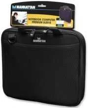 Manhattan Premium Sleeve Case, Up To 12.1″,Color: Juodas/Juodas, 438964