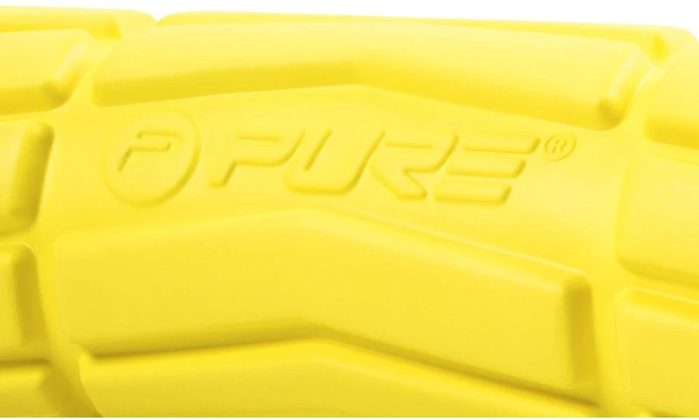 Pure2Improve | Roller Firm 36 x 14 cm | Juodas/Geltona