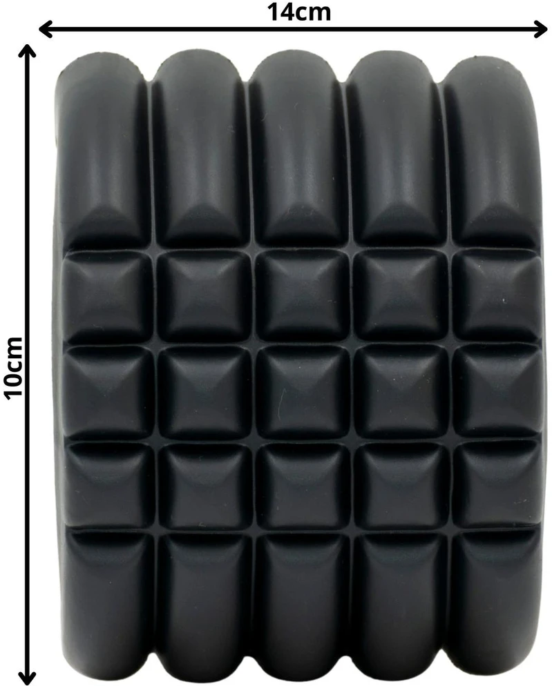 MANKŠTOS VOLAS ROLLER Juodas 14x10CM ENERO FIT 1066677
